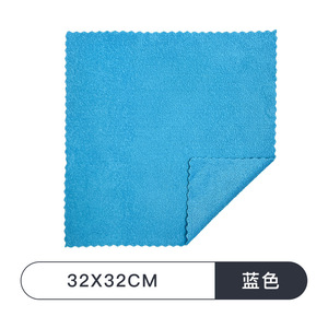 Cleaning Cloth 40X40Cm Yellow Square Dishcloth For Kitchen Use - Product Image 3