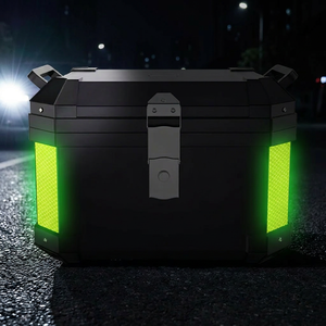 Caja Trasera <span class=keywords><strong>para</strong></span> Motocicleta OEM 57L, Diseño Robusto, Universal, de Plástico PP, Resistente a Impactos, Impermeable, Directo de Fábrica - Product Image 4