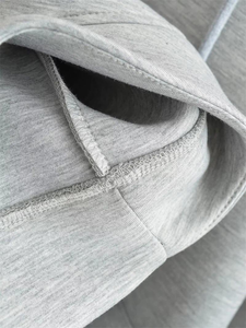 Hoodie en maille French Terry 100% coton, disponible en stock, personnalisable avec fermeture éclair, pour homme <span class=keywords><strong>FR33</strong></span> - Product Image 6