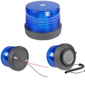 Lámpara giratoria de emergencia <span class=keywords><strong>LED</strong></span> azul de perfil medio resistente, luz estroboscópica de advertencia intermitente, luz de señal de mina WL247 - Product Image 1