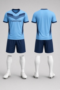 Custom Lime Green Grey Panel Soccer Kit Full Set Jersey Shorts <b>Socks</b> Football Uniform - Product Image 3