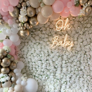 Winbo Bảng Hiệu Neon Tùy Chỉnh Bán Sỉ Bảng Hiệu Neon Led Chữ Acrylic Thiết Kế Miễn Phí Trang Trí Sự Kiện Tiệc Tùng Oh Baby - Product Image 2