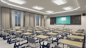 Meubles scolaires, fournitures scolaires, bureau et chaise de classe, <span class=keywords><strong>tables</strong></span> et chaises d'étude réglables pour étudiants - Product Image 6