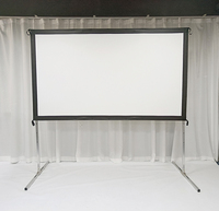 Pantalla de proyección plegable reflectante para cine en casa al aire libre, proyector de 120 pulgadas, formato 16:9 para Xiaomi XGIMI