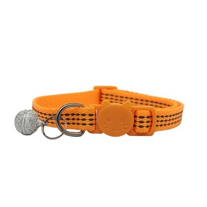 Kingtale Pet Supplies Collares reflectantes de seguridad ajustables para gatos con campana - Product Image 4