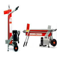 Petit fendeur de bois électrique facile à utiliser adapté à un usage domestique Fendeur de bois électrique mobile de 8 tonnes