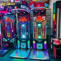 Console de jeu électronique de divertissement à monnayeur, grand modèle, pour boxe, avec support anglais et couleur personnalisable, vente en gros fabricant