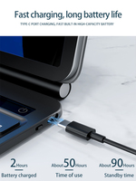 Clavier magique pour Apple iPad Air 4/5 et iPad Pro 11 pouces support magnétique 7 couleurs clavier rétro-éclairé avec Smart Trackpad