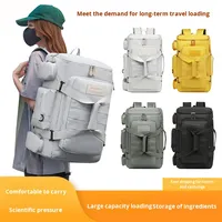 Sac à dos de voyage pour homme et femme, décontracté, en polyester respirant, grande capacité, sport, fitness, ski, alpinisme, sec et humide
