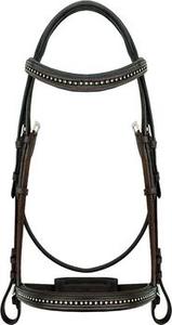 Luxury Soft Brown <b>Leather</b> Horse Bridle High Quality Comfortable Indian Racing Equestrian Equipment Customizable QC Inspected - Product Image 3