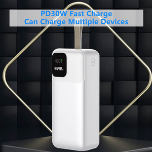 Prix usine <span class=keywords><strong>30000mAh</strong></span> Banque de puissance haute capacité 30W <span class=keywords><strong>45W</strong></span> 65W Chargeur portable à charge rapide 20000mah 40000mah 50000mah - Product Image 2