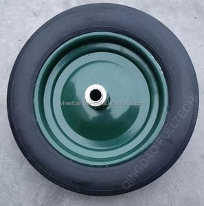 <span class=keywords><strong>Roue</strong></span> pleine 14 pouces 15 pouces <span class=keywords><strong>roue</strong></span> en caoutchouc solide 15 ''pneu de brouette sans plat 4.00-8 <span class=keywords><strong>roue</strong></span> en caoutchouc non gonflée pas plat dur - Product Image 4