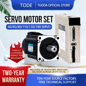 Kit de moteur servo monophasé <span class=keywords><strong>TODE</strong></span> 400W, moteur synchrone à aimant permanent, frein intégré, protection IP65, 3000 tr/min, vertical, AC - Product Image 2