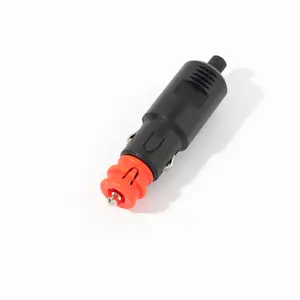 2022 Hot Selling Replacement 12V/24V Red Hand Wireless Cigarette Lighter Male Plug socket power plug connection For Car/BUS/Boat
