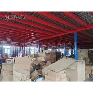 Paneles de plataforma de entresuelo de acero resistente más populares Estante de almacén industrial galvanizado para artículos de almacenamiento Estante de hierro - Product Image 2