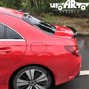 W117 <span class=keywords><strong>Precio</strong></span> barato Accesorios exteriores ABS Aspecto de fibra de carbono Alerón trasero para maletero para Mercedes Benz <span class=keywords><strong>CLA</strong></span> W117 2013-2019 - Product Image 4