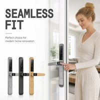 Serrure de porte intelligente électronique, mot de passe par empreinte digitale, contrôle par application Tuya TTlock, sans clé, biométrique, étanche, pour maison et bureau