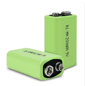 Batería Recargable NiMH de 9V 200mAh de Alta Capacidad y Baja Autodescarga, Ecológica, para Multímetros, Juguetes y Micrófonos - Product Image 4