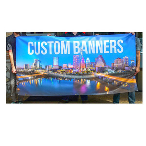 Chất Lượng Tốt In Kỹ Thuật Số Dấu Hiệu PVC/Vinyl Treo Ngoài Trời Vinyl Biểu Ngữ Quảng Cáo Biểu Ngữ PVC Biểu Ngữ Flex - Product Image 2