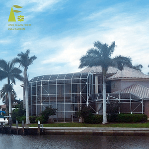 JINDI Design moderne Écran extérieur en fibre de verre 1814 Cage d'écran de piscine Fournisseur OEM - Product Image 3