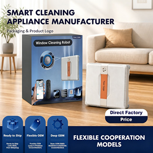 Robot Limpiacristales Eléctrico Automático con 6 Cabezales de Pulverización de Agua, Aspiradora para Limpieza de Vidrios con Control Remoto, Limpiador de Ventanas de Edificios - Product Image 1