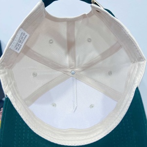 Gorra de béisbol de dos tonos de diseñador liso de alta calidad al por mayor, gorras de béisbol personalizadas de 5 paneles con marco para hombre - Product Image 5