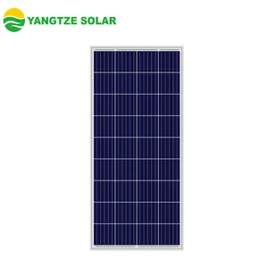 YangtzeโรงงานPolycrystalline 18V 36เซลล์150W 160Wแผงเซลล์แสงอาทิตย์สำหรับขาย