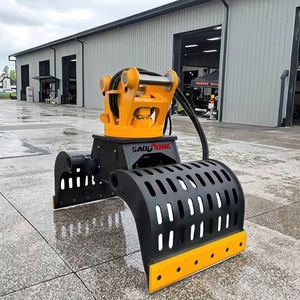 Pinza Hidráulica para Roca Gaohong 360 °   Garra Giratoria para Excavadora, Altamente Eficiente, para Demolición y Clasificación de Piedras - Product Image 4