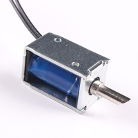 Électroaimant miniature DC6V à bouche oblique, solénoïde magnétique souple, actionneur télescopique haute force, électroaimant DC push-pull