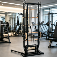 Tour de Pilates Écologique avec Échelles en Bois Naturel pour Programmes de Studio Durables Reformer de Pilates