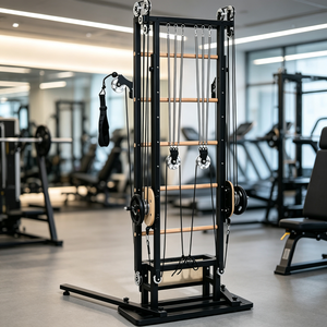 Torre Pilates Ecologica con Gradini in Legno Naturale <span class=keywords><strong>per</strong></span> Programmi Sostenibili in Studio - Reformer Pilates - Product Image 1