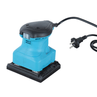 Ponceuse orbitale électrique portable haute performance de forme carrée pour le travail du bois