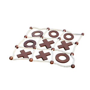 Offres Spéciales <span class=keywords><strong>TIC</strong></span> <span class=keywords><strong>TAC</strong></span> TOE CROIX EN BOIS NOUGHTS JEU CORDE EN CHANVRE FAIT ENFANTS JOUETS 2025 JOUETS D'ÉTÉ Qualité supérieure - Product Image 1