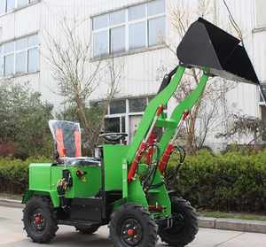 Commercial <strong>Loader</strong> Electrical Vehicle Electric Mini <strong>Loader</strong> with Attachments - Product Image 3