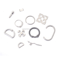 Pièces et accessoires métalliques personnalisés en acier inoxydable et titane, fabriqués par poudrothermie, avec logo et usinage CNC