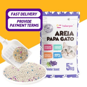 Arena para Gatos OEM ODM, Desodorización Duradera, Alta Aglomeración, Arena Aglomerante Natural de Bentonita de Sodio - Product Image 1