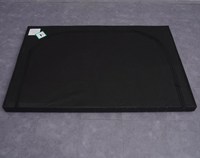 Sommier de lit rembourré au design simple, emballé dans une seule boîte, structure facile à assembler, cadres de lit en taille double, queen et king