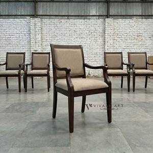 Chaises de salle à manger en bois modernes, confortables et empilables, meubles pour la maison, la cuisine, le café et la restauration - Product Image 2