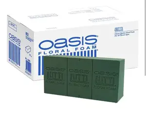 Espuma Floral Oasis Greenery, Ladrillo de Hidratación para Flores, Ladrillo de Espuma Húmeda, Espuma Oasis para Flores - Product Image 1