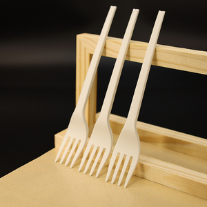 Tenedor CPLA Quanhua Trade, Biodegradable, Compostable, Desechable, para Frutas - Product Image 4