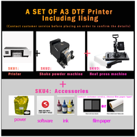 (Promosi Besar) DOM Printer Dtf Film L1800 Harga Termurah 32Cm Baru untuk Mesin Cetak Kaus Transfer Panas