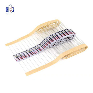Résistance fusible bobinée toutes séries haute qualité 1/4w 1/2w 1w 2w revêtement ignifuge - Product Image 3