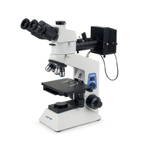 Microscope métallographique optique biologique à trois objectifs pour analyse métallographique en laboratoire - Product Image 2