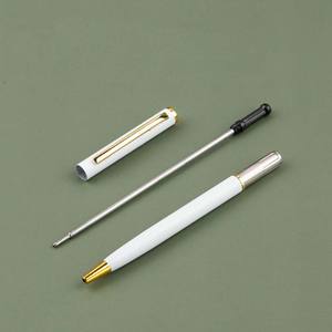Factory Wholesale Metal Ballpoint <b>Pen</b> with Engraving Printing Black Ink 1.0mm Tip-Novelty Brand Gifts - Product Image 2