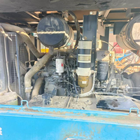Compresseur d'air mobile diesel à vis PDSH600S monté sur remorque, 17 bars, pour forage DTH, sablage et construction routière