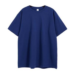 Custom Design Tshirts <b>Men</b>' Tshirt Plain t <b>Shirt</b> Streetwear Oversized Rib Crewneck Heavyweight Cotton T-<b>shirt</b> - Product Image 2