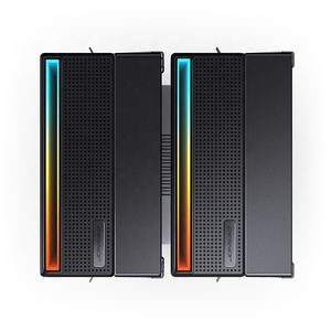 JONSBO CB80 Negro, Enfriador de CPU de Doble Torre de 120 mm, 6 Tubos de Calor, <span class=keywords><strong>2</strong></span> Ventiladores PWM ARGB, TDP 260 W para LGA115X/1200/1700/1851 AM5 AM4 - Product Image 3