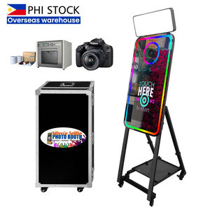 स्टॉक पार्टी में फिलिप्पिन वेयरहाउस सेल्फी मिरर फोटोबूथ टच स्क्रीन जादू मिरर फोटो बूथ मशीन - Product Image 3