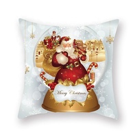 Housses de Coussin de Noël pour la Maison 40*40 45*45 Décorations de Coussin de Jeté de Noël
