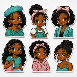 Parches de Diseño Bordados Personalizados al por Mayor con Diseño de <span class=keywords><strong>Betty</strong></span> <span class=keywords><strong>Boop</strong></span> para Ropa, Sombreros y Zapatos - Product Image 2